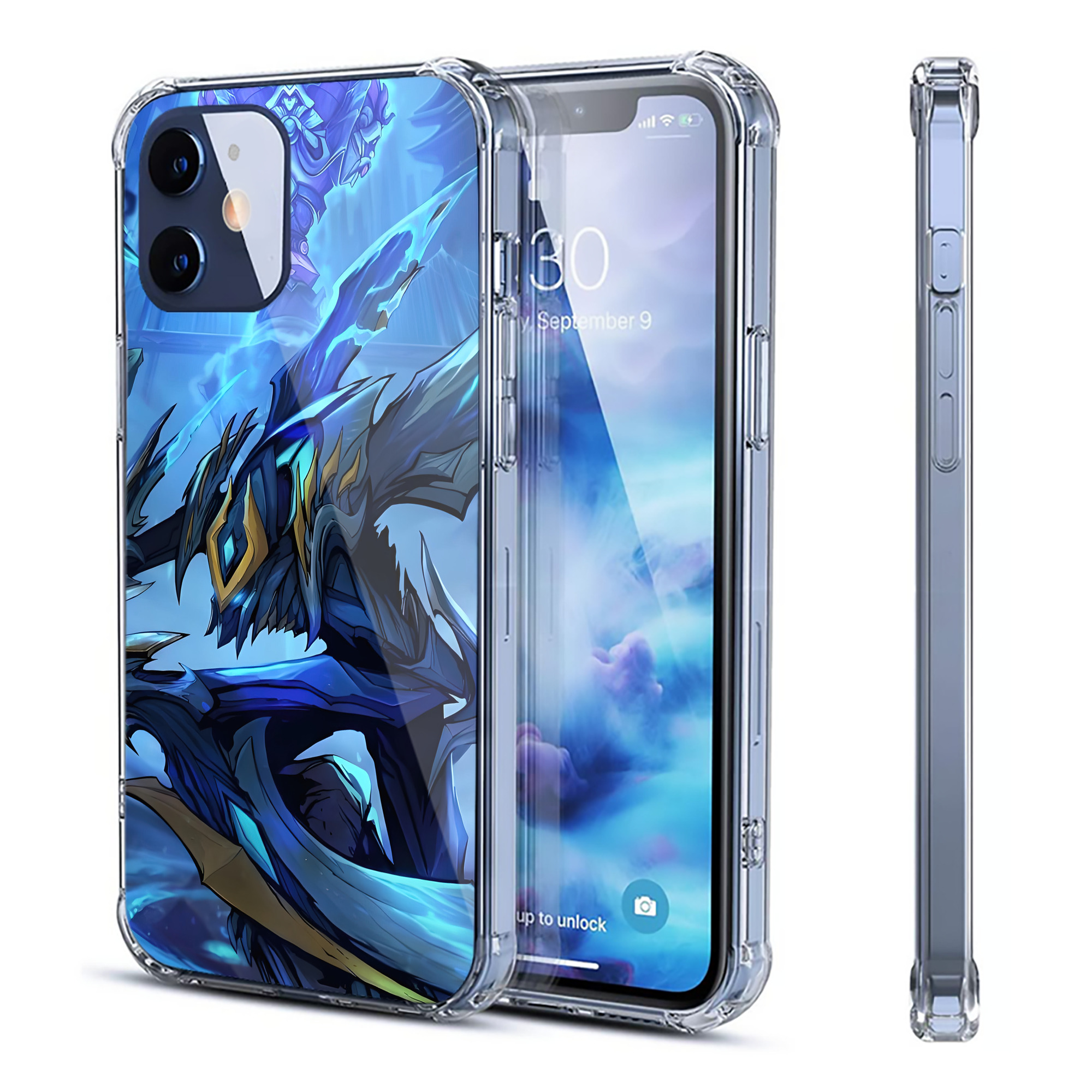 （画像用） リーグ・オブ・レジェンド League of Legends LOL 【iPhone 12シリーズ対応】透明スマホケース（クリアソフトケース）